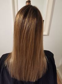 Caramel Mocha Balayage und Schnitt